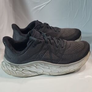 New Balance Men's X More V4 Running Shoes, Black/Phantom, Sz 10